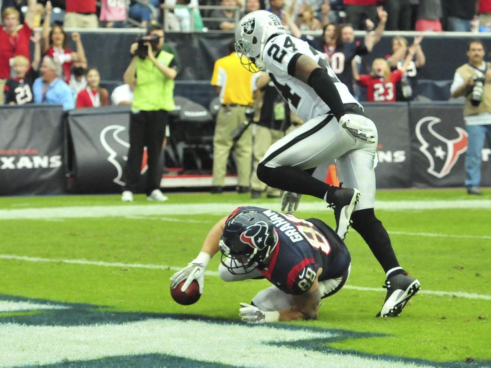 Raiders touchdown Texans