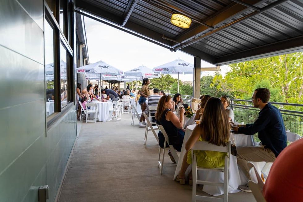 Railway Heights outdoor patio dining