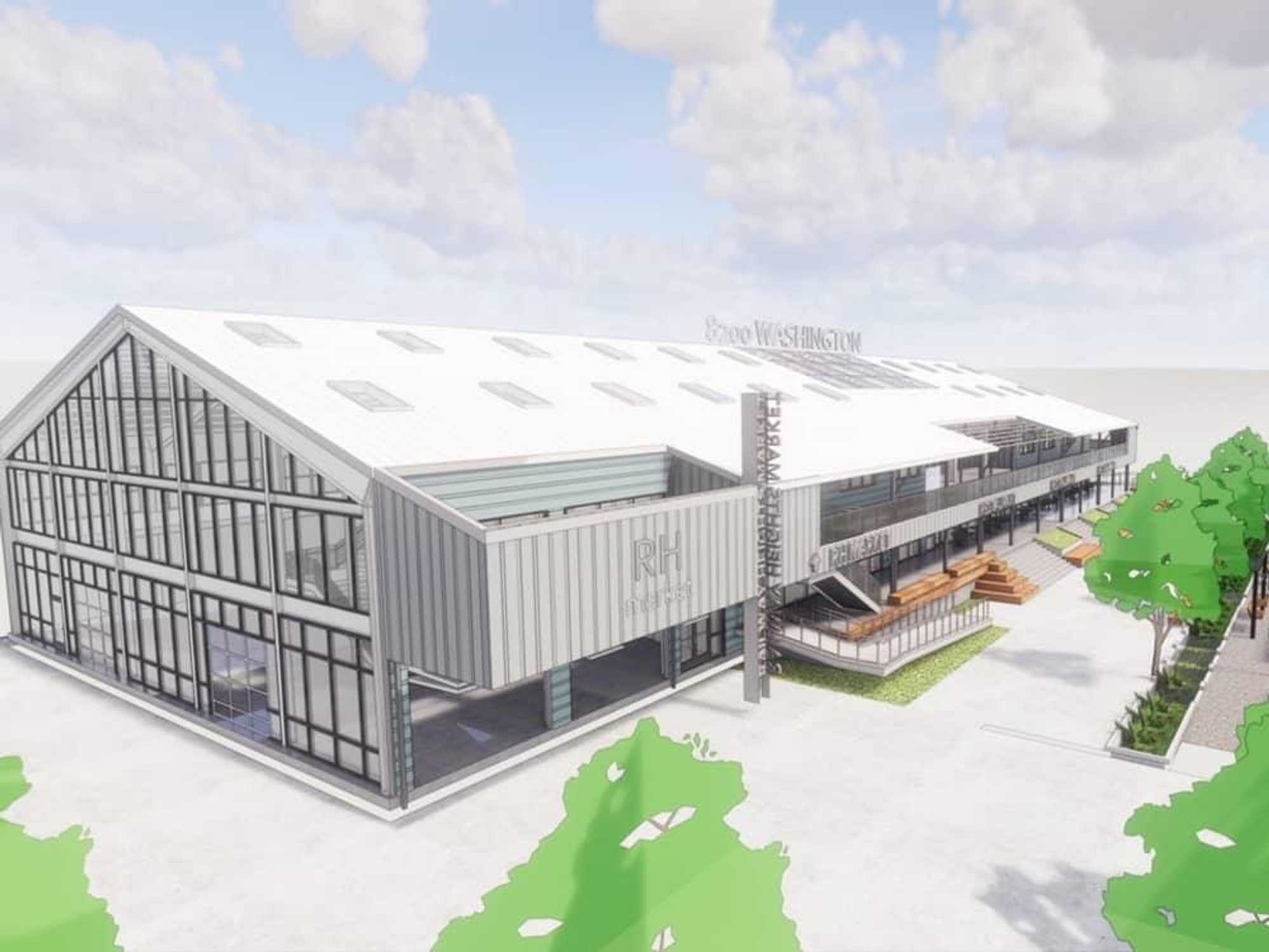 Railway Heights top view rendering