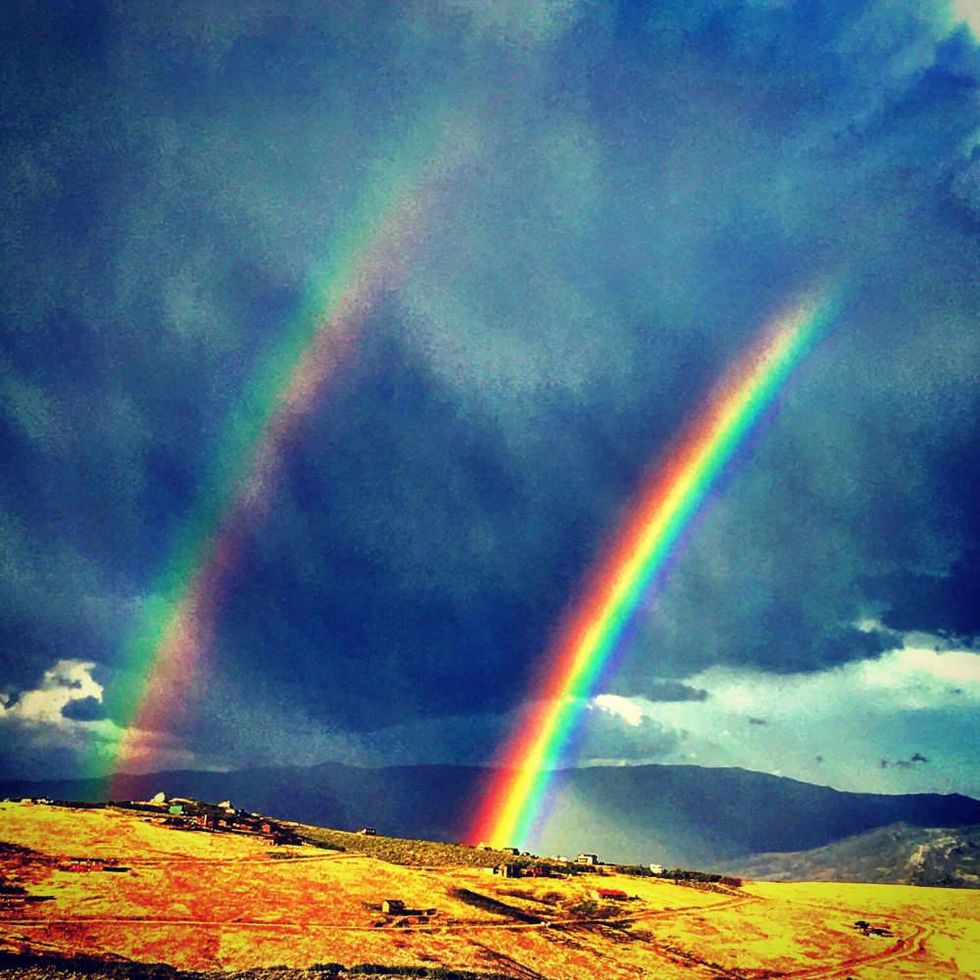 Rainbows sooth the soul