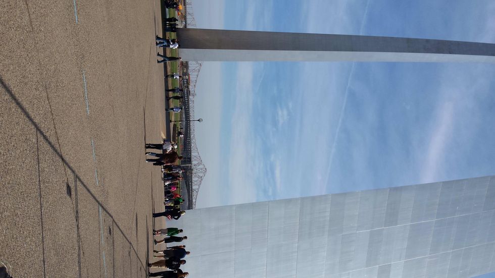 Ralph Bivins Astrodome April 2015 Over 2 million visitors go to the Gateway Arch annually. Some $380 million is being spent to improve the 90 acres of park at the base of the monument.