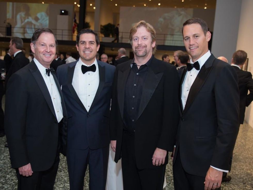 Ralph Eads, John Morton, Chuck Yates, Graydon Oliver at One Great Night in November