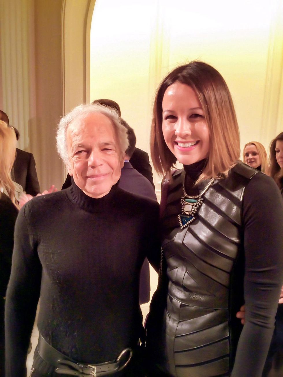 Ralph Lauren and Carrie Colbert in New York City