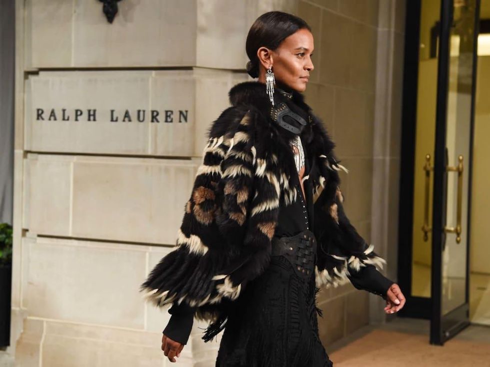 Ralph Lauren fall collection at mansion
