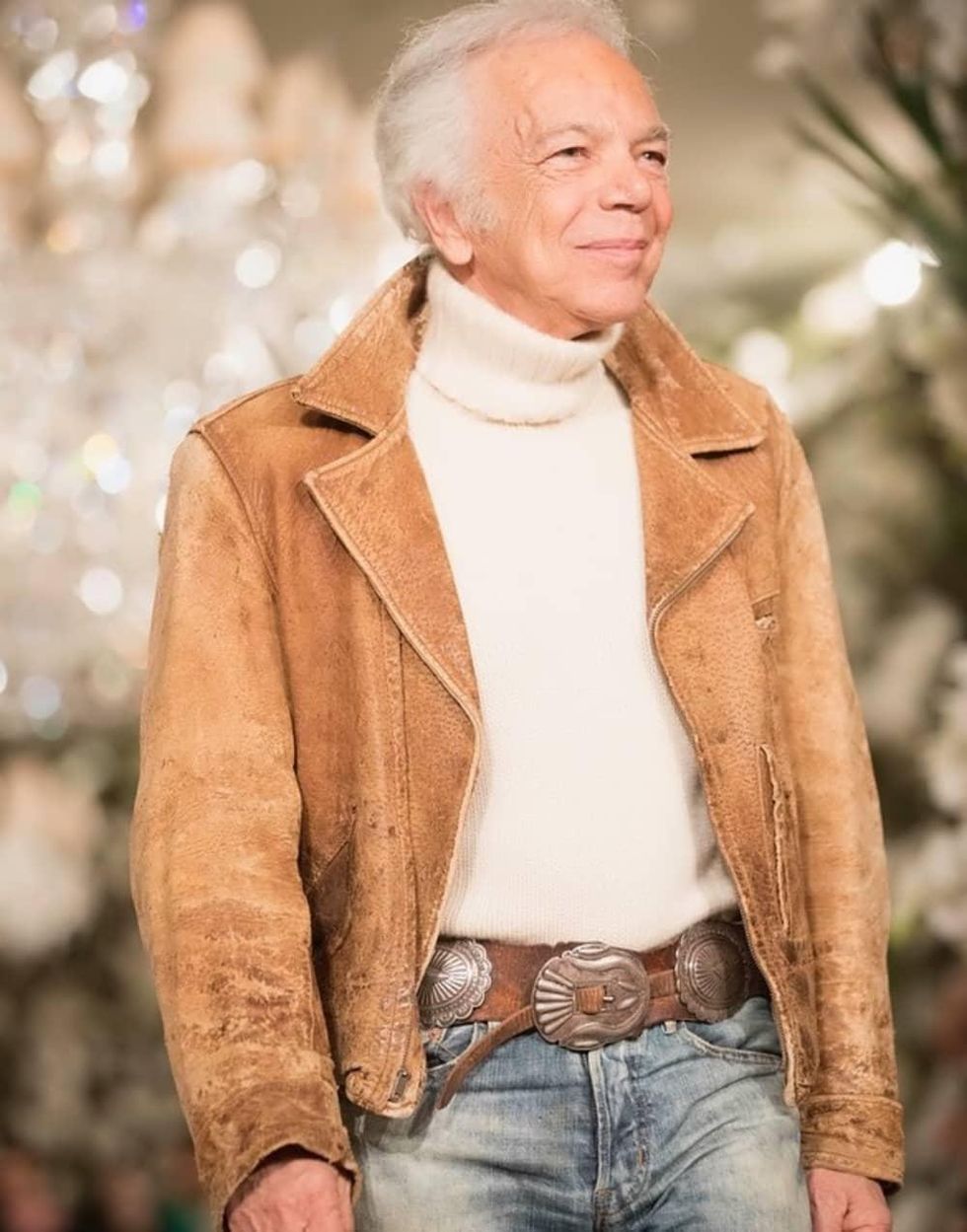 Ralph Lauren takes runway bow