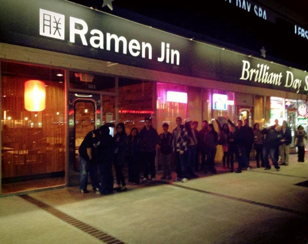 Ramen Jin opening line