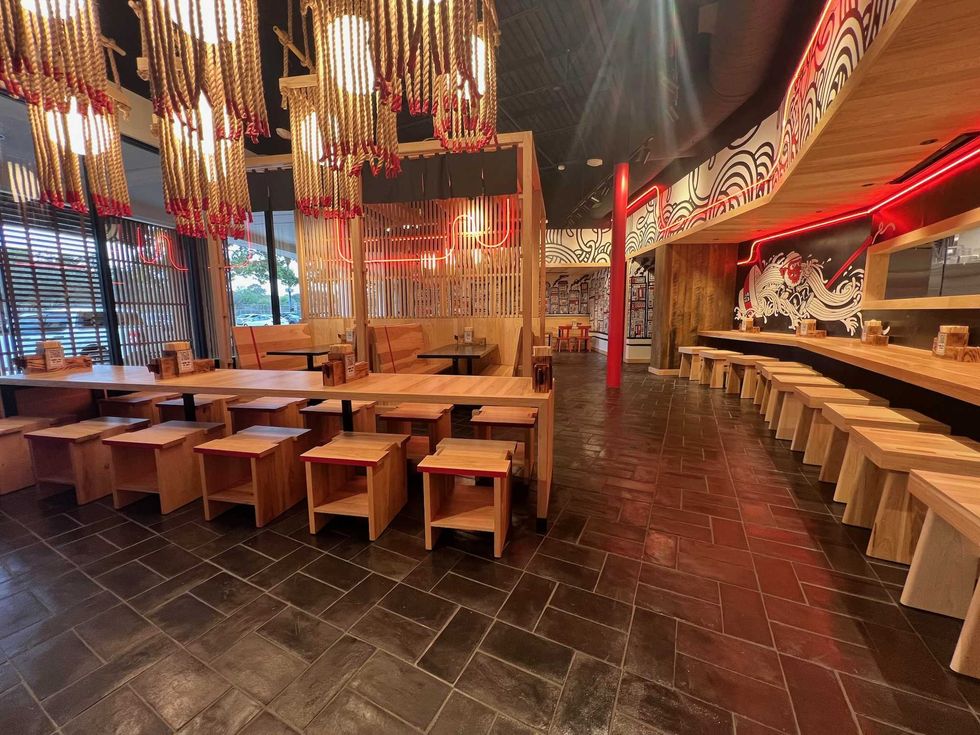 Ramen Tatsu-ya Memorial interior