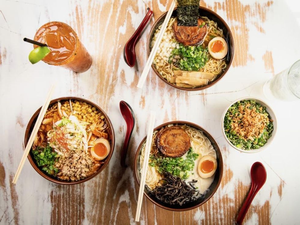 Ramen Tatsu-ya soup bowls