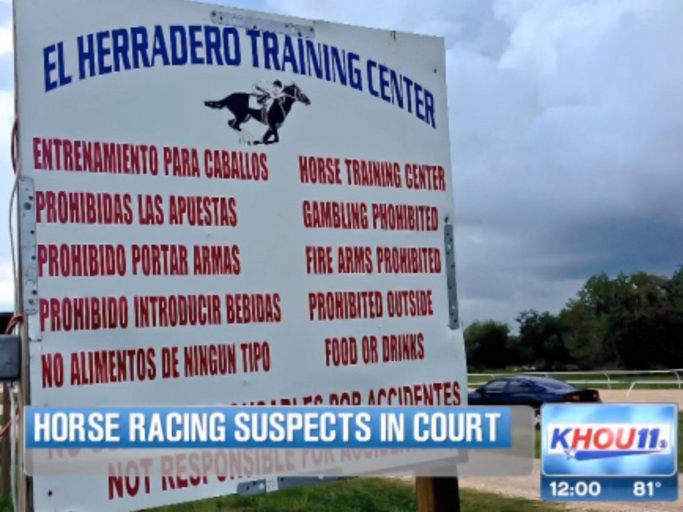 Rancho El Herradero Training Center sign