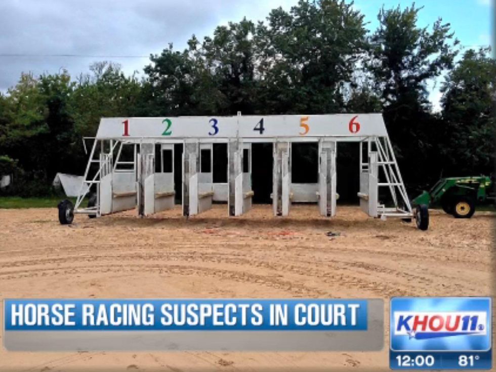 Rancho El Herradero Training Center starting gate