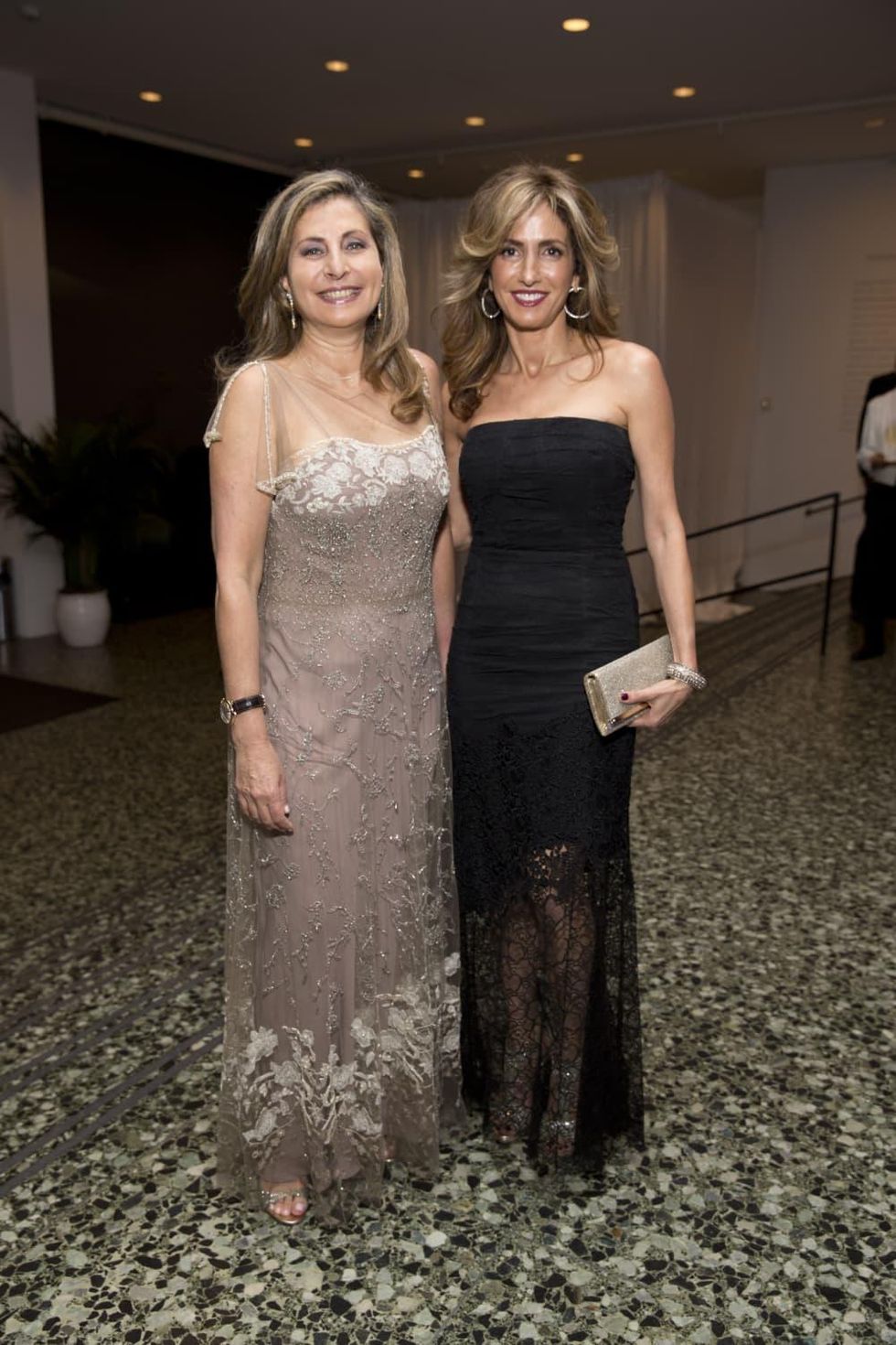Rania Daniel; Sima Ladjevardian at Museum of Fine Arts Gala