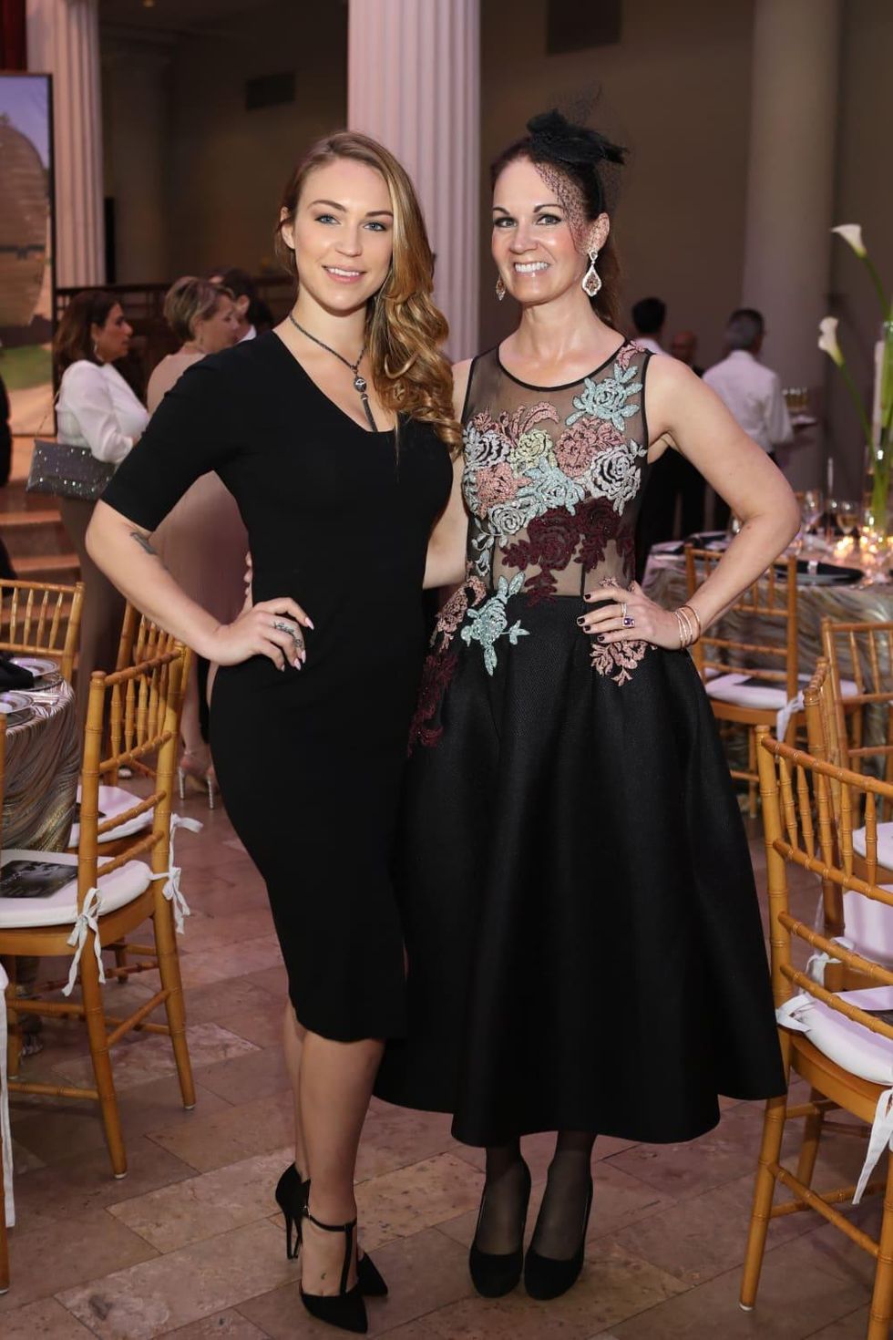 Raquel Fatiuk and Beth Muecke at Stages Gala 2017