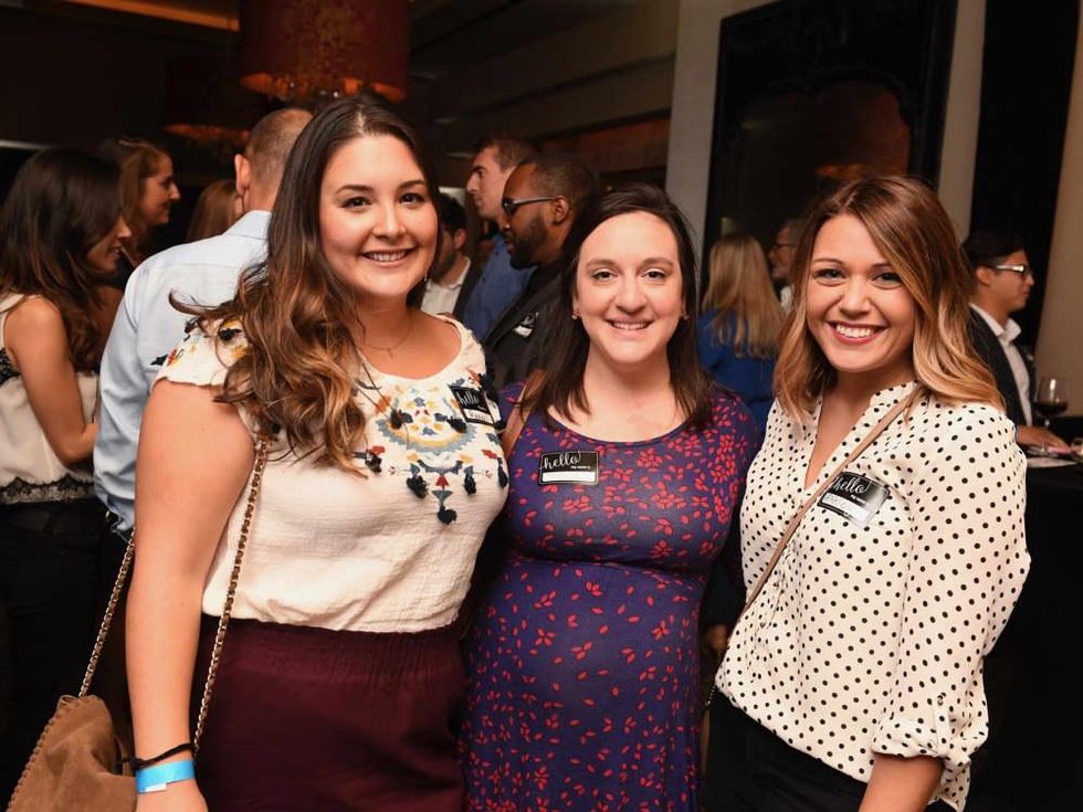 Raquel Garcia, Tina Kelsy, Ashley LaRock at YHHCC Fall Mixer