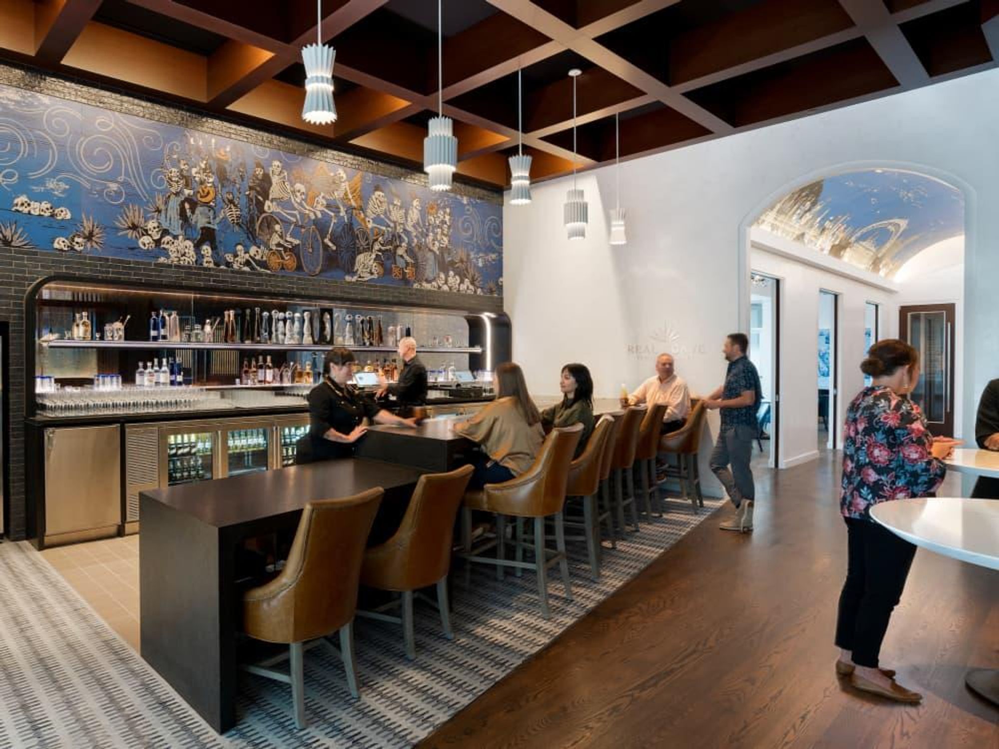 Real Agave bar seating