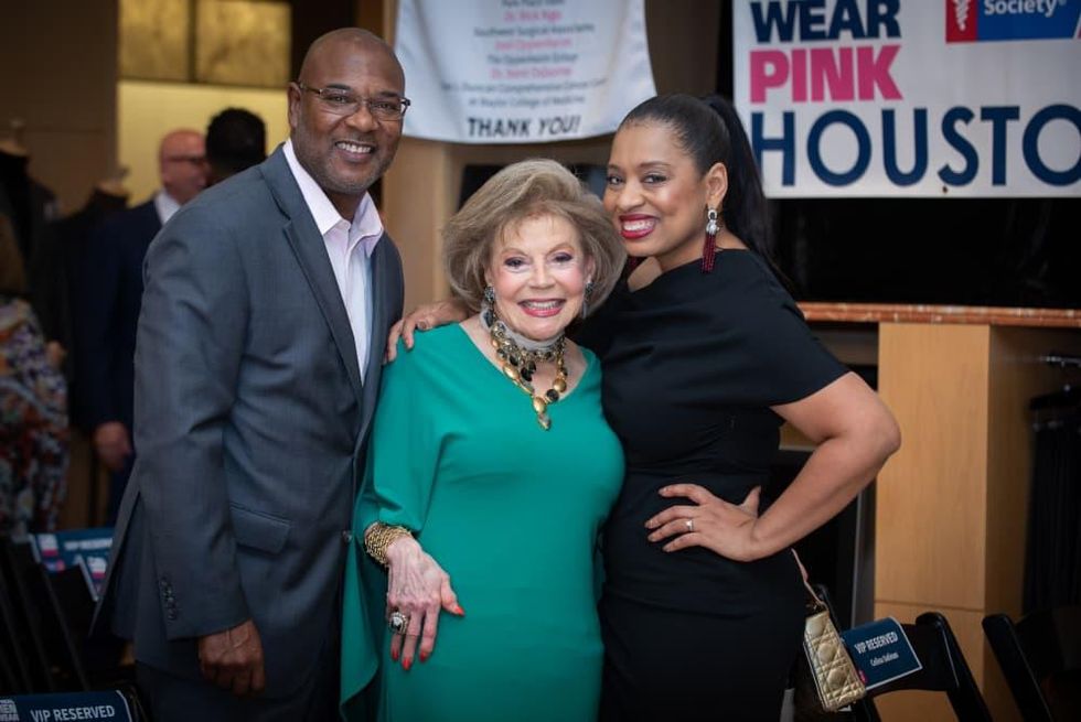 Real Men Wear Pink Keith McWilliams, Harriet Gertner, Shawntell McWilliams