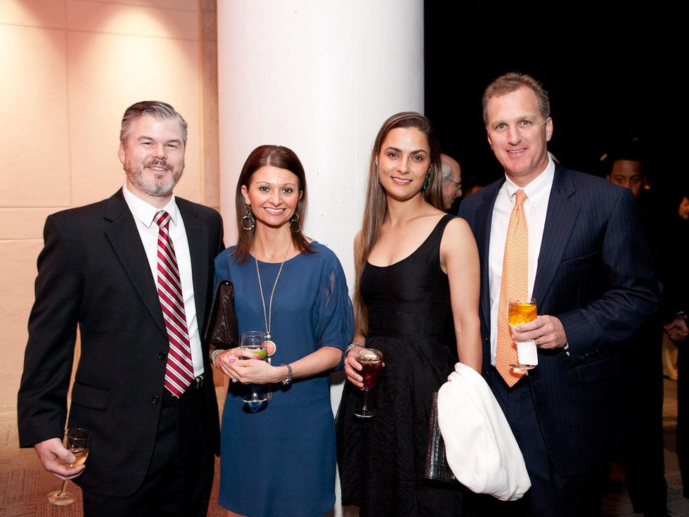 Reasoning Mind Houston May 2013 John Stevens and Ashley Stevens, Christy Jennings and Webb Jennings