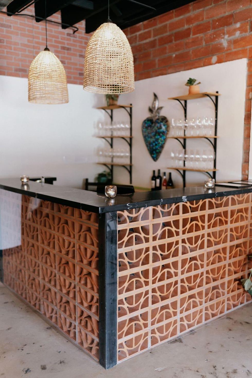 Reata Cellars interior