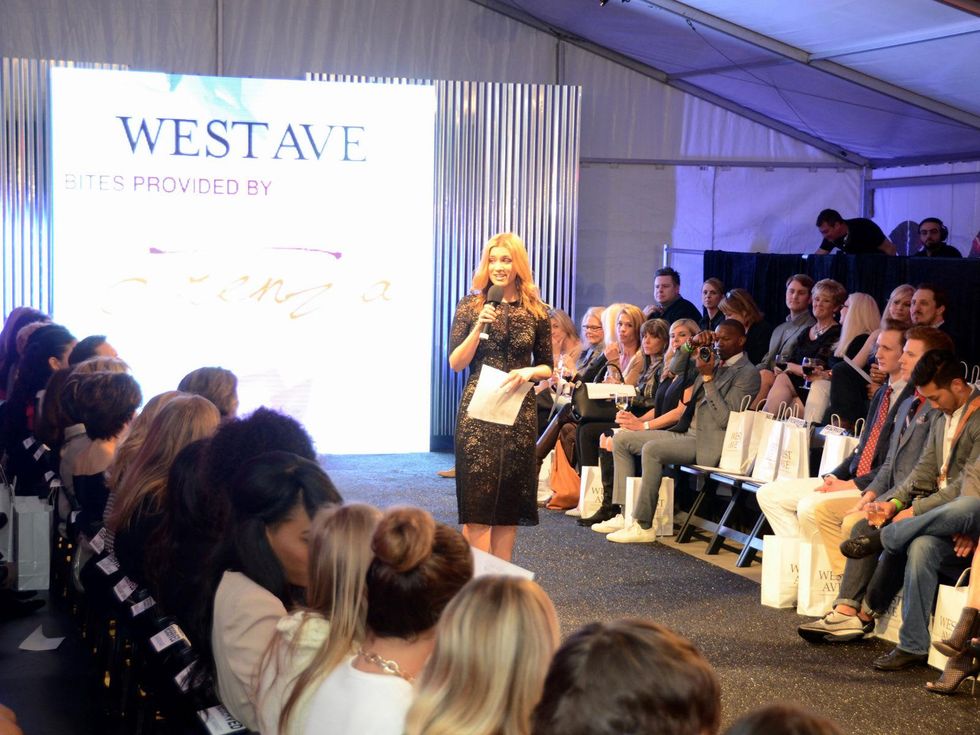 Rebecca Spera at West Ave Fashion on the Avenue March 2014