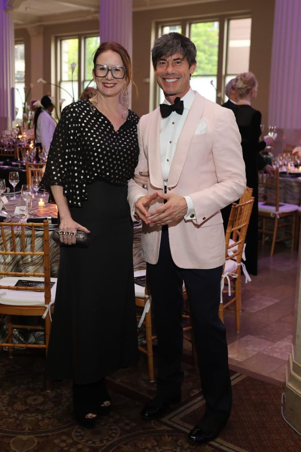 Rebekah Johnson, Milton Townsend at Stages Gala 2017