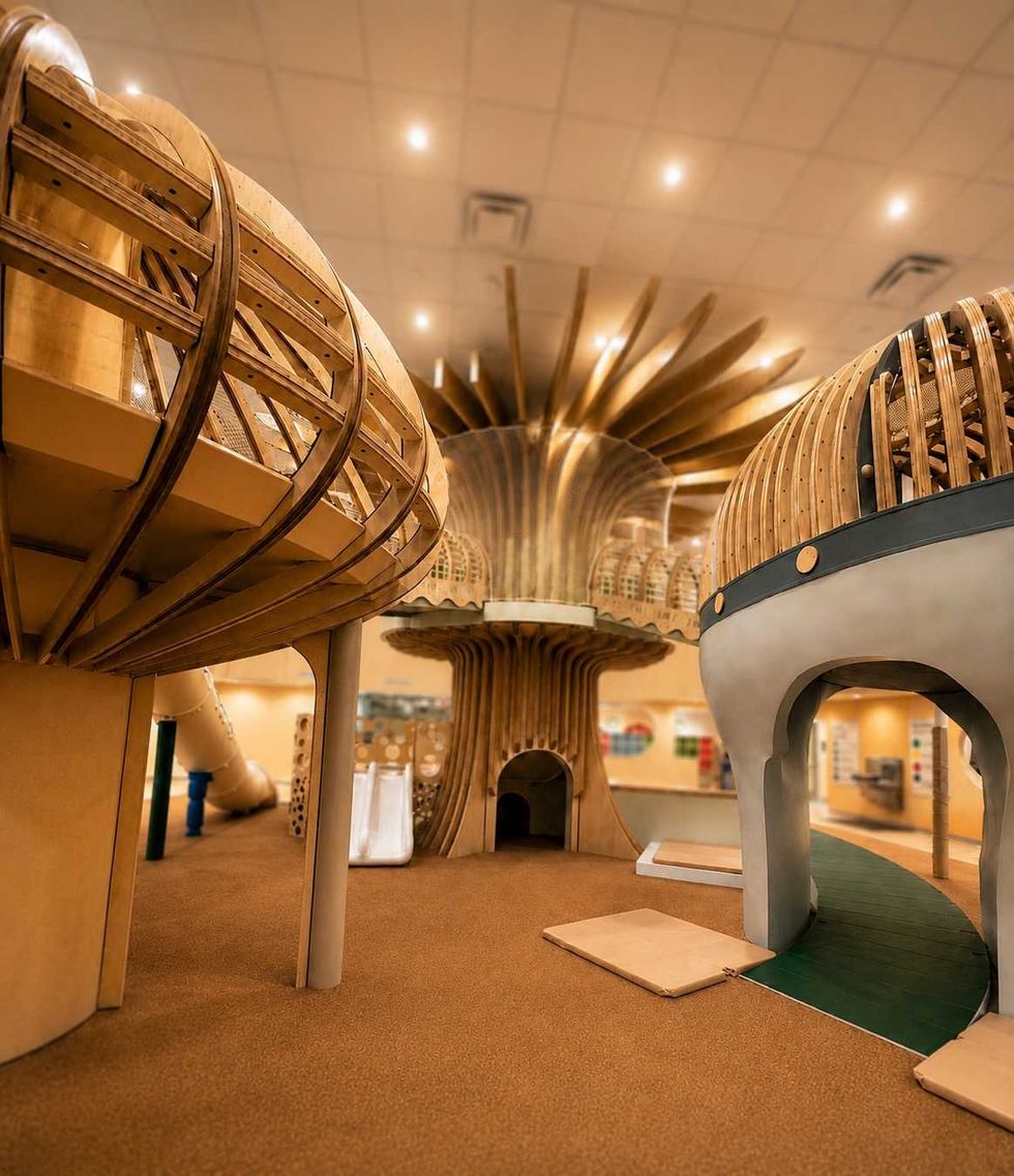 Recess restaurant playground