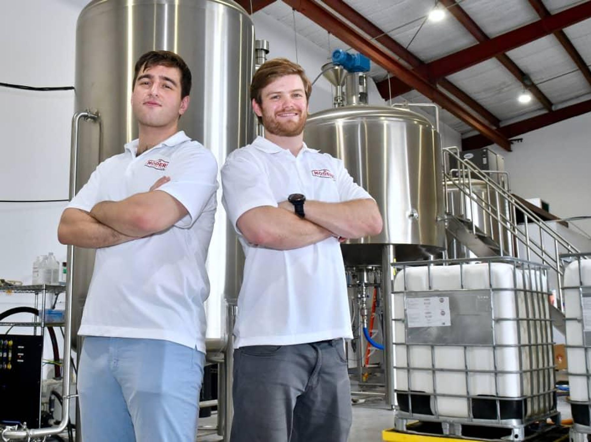 Recharge Brewing Co Modern Chemical Constantine Zotos and Mitchell Webber