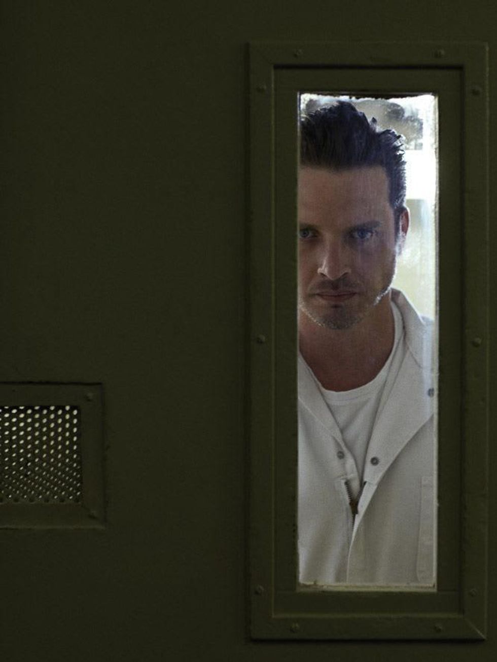 Rectify show on Sundance Channel Daniel at prison door