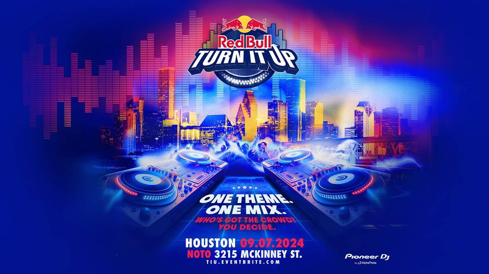 Red Bull Turn It Up Flyer