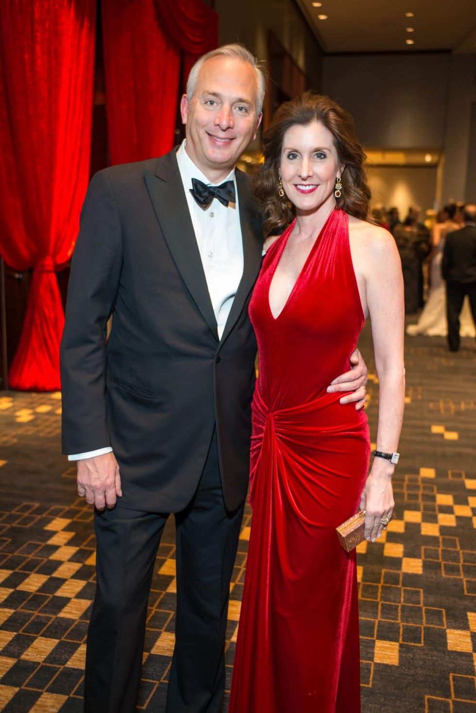 Red Cross Ball, Feb. 2016, Bobby Tudor, Phoebe Tudor
