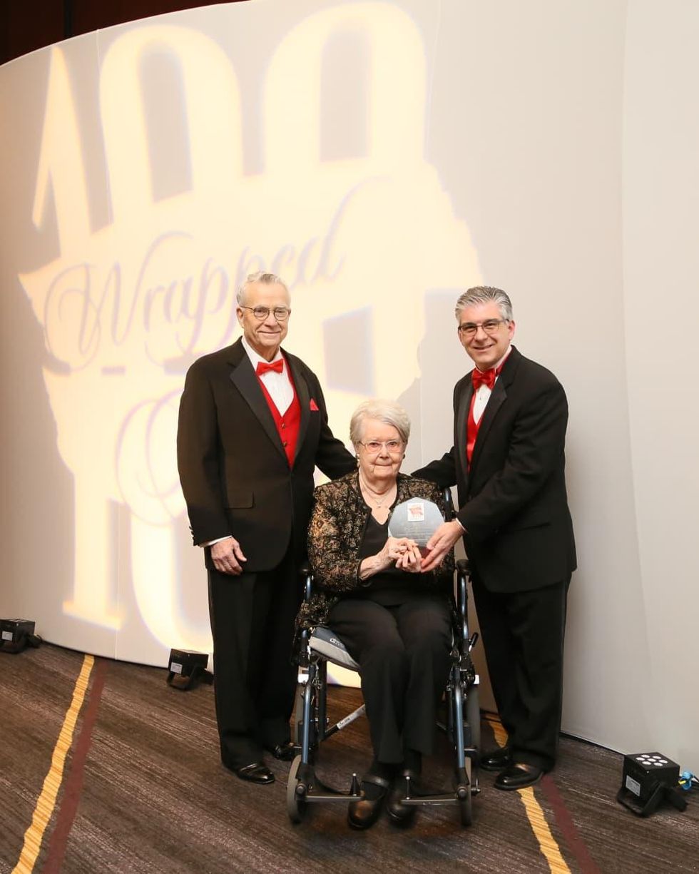 Red Cross Ball, Feb. 2016, Gene McDavid, Betty McDavid, Steve Vetrano