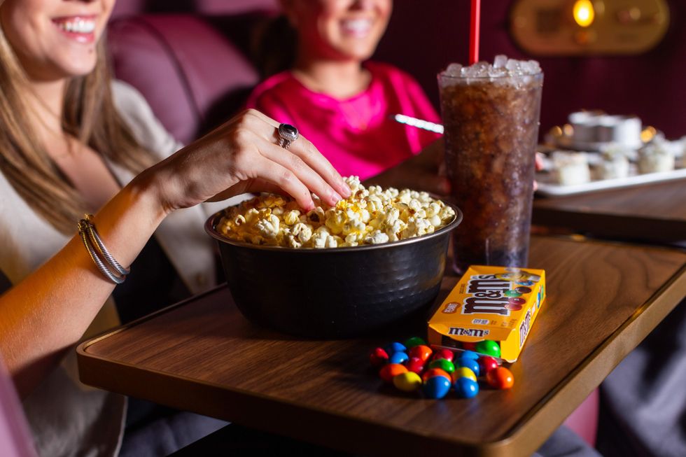 Reel Luxury Cinema popcorn