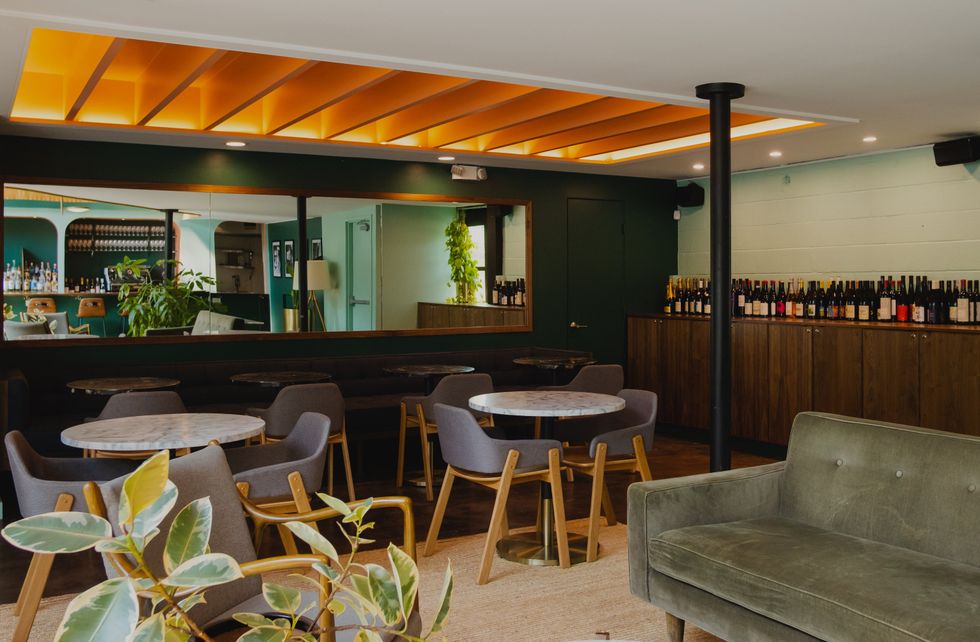 Refuge Coffeehouse and Wine interior