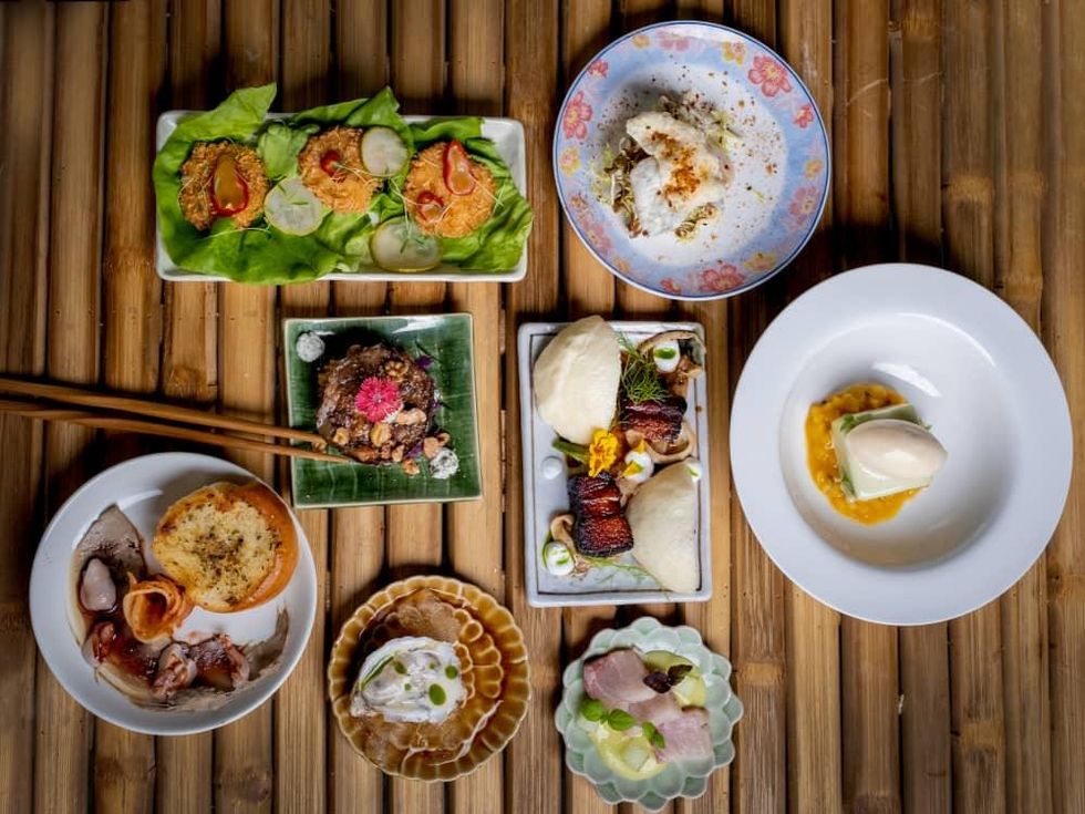 Reikina 8 course tasting