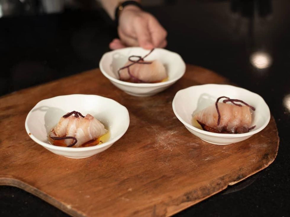 Reikina sashimi raw fish