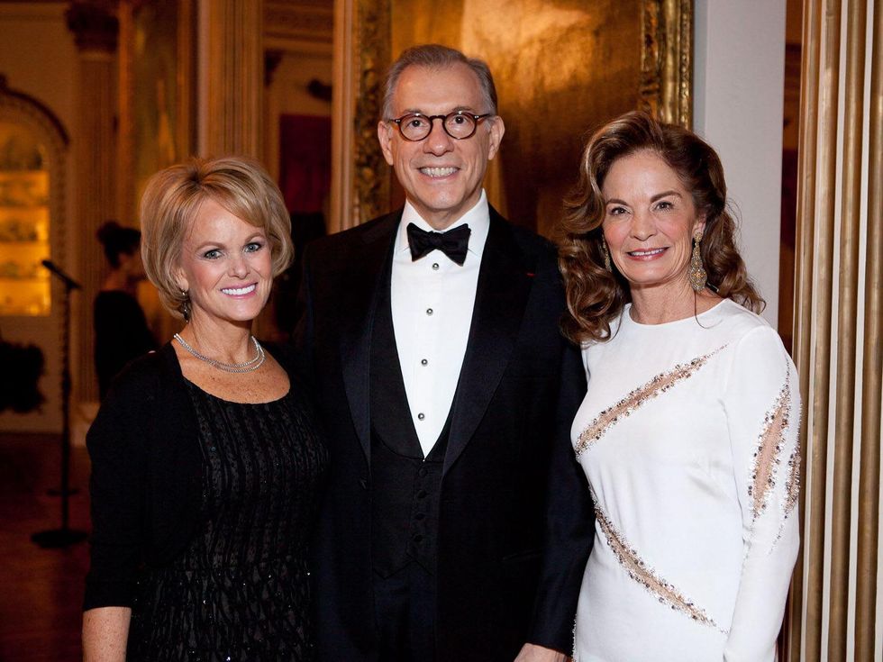 Reinzi Society dinner, January 2013, Ann Doggett, Gary Tinterow, Cindy Thorp