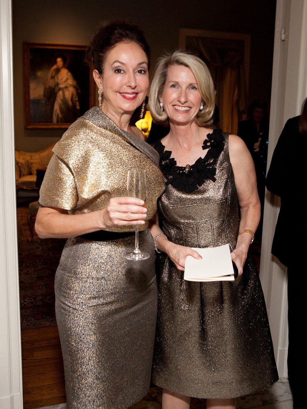 Reinzi Society dinner, January 2013, Eleni Fuller, Marilyn Winters