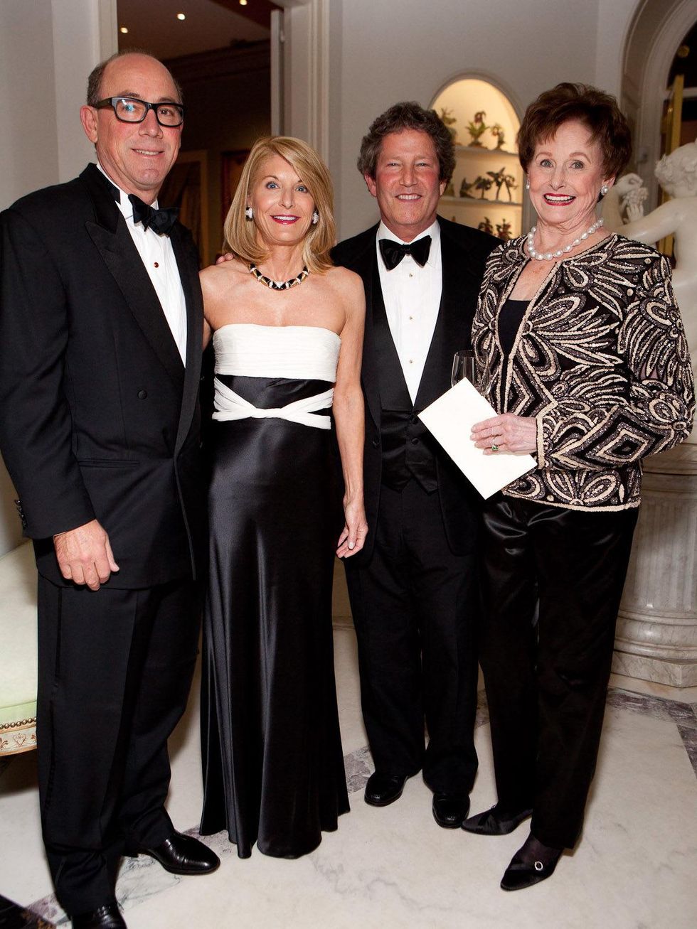 Reinzi Society dinner, January 2013, Mike Bonini, Lisa Mears, Downing Mears, Ann Trammell