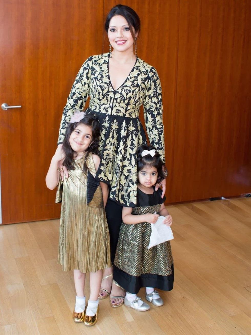 Rekha Muddaraj, Laxmi and Lara at International Mothers Day Soiree