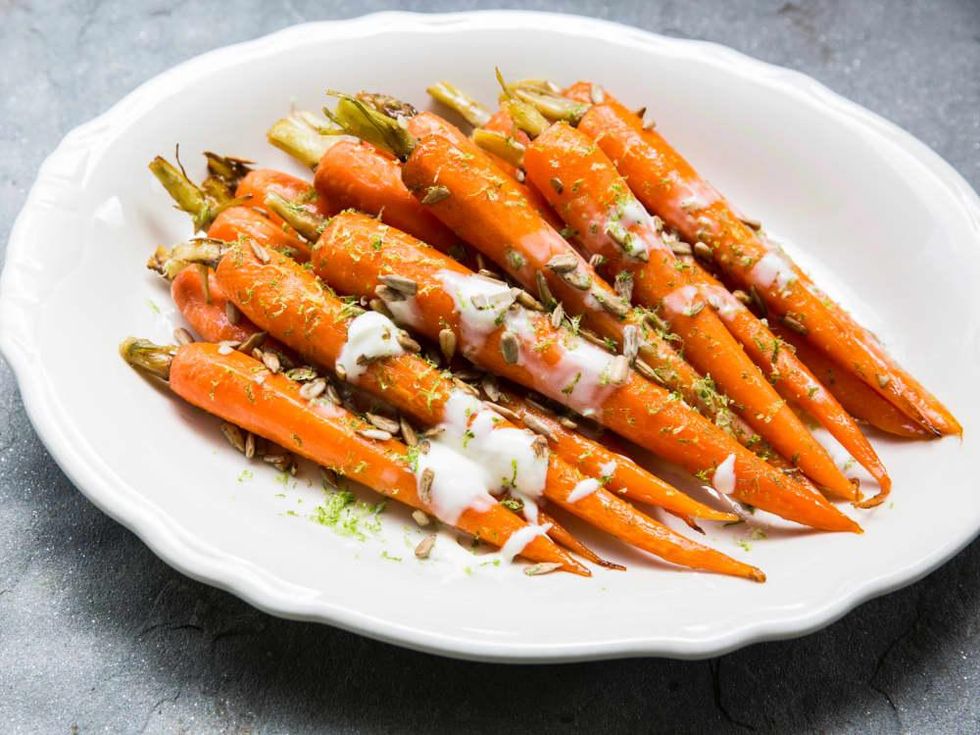 Relish restaurant glazed carrots