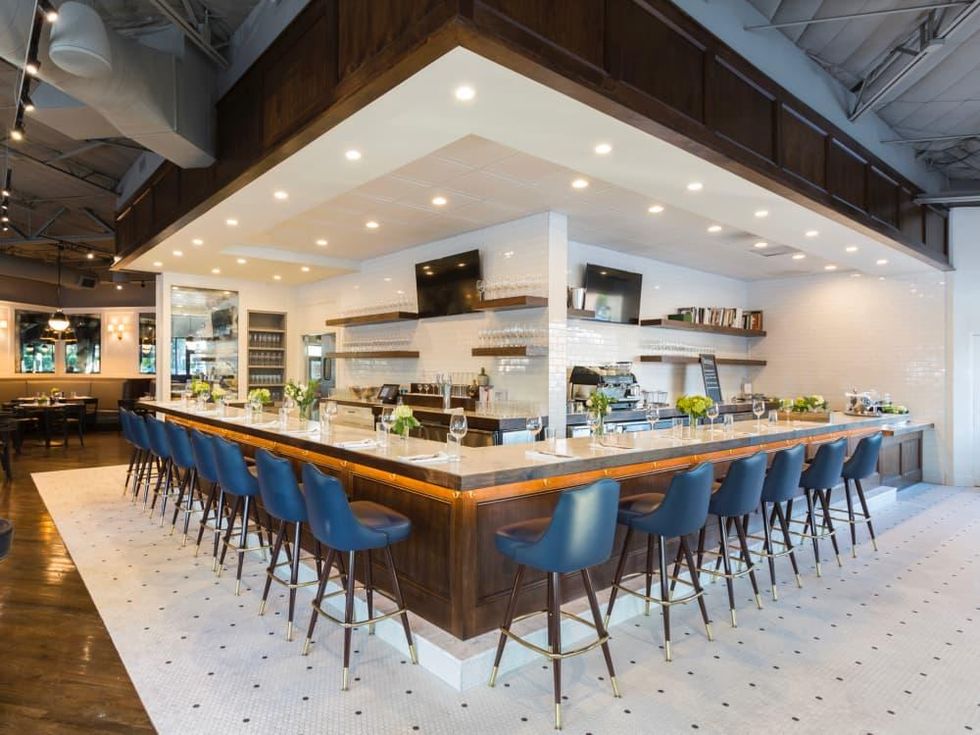 Relish restaurant interior