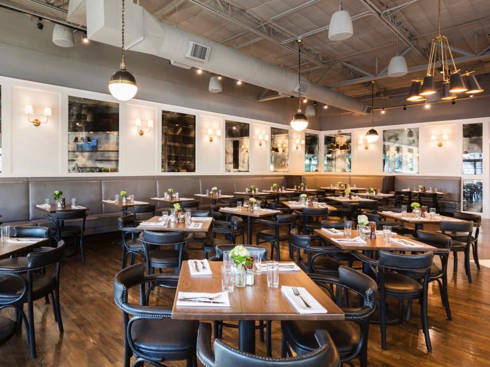 Relish restaurant interior