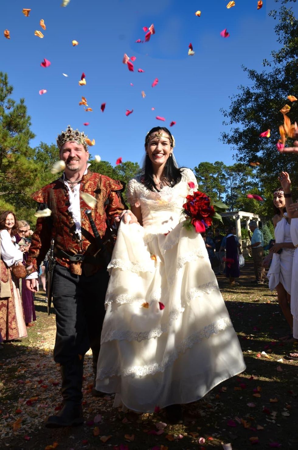 Renaissance Festival Weddings, Feb. 2016 Logan Knight, Sarah Wheeler