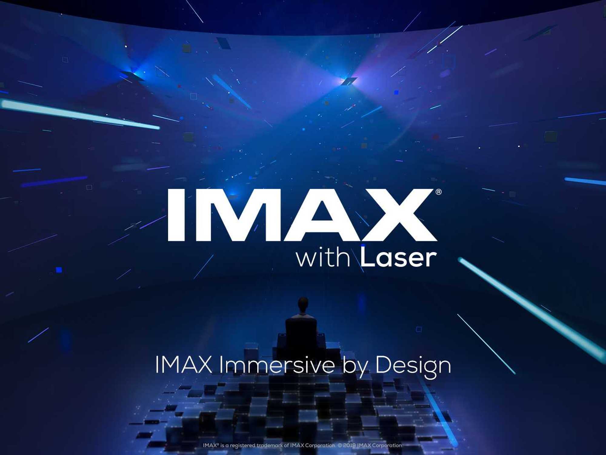 Render of an IMAX screen at the New Star Cinema Grill Cypress