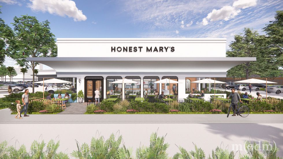 Rendering of Honest Mary's in River Oaks