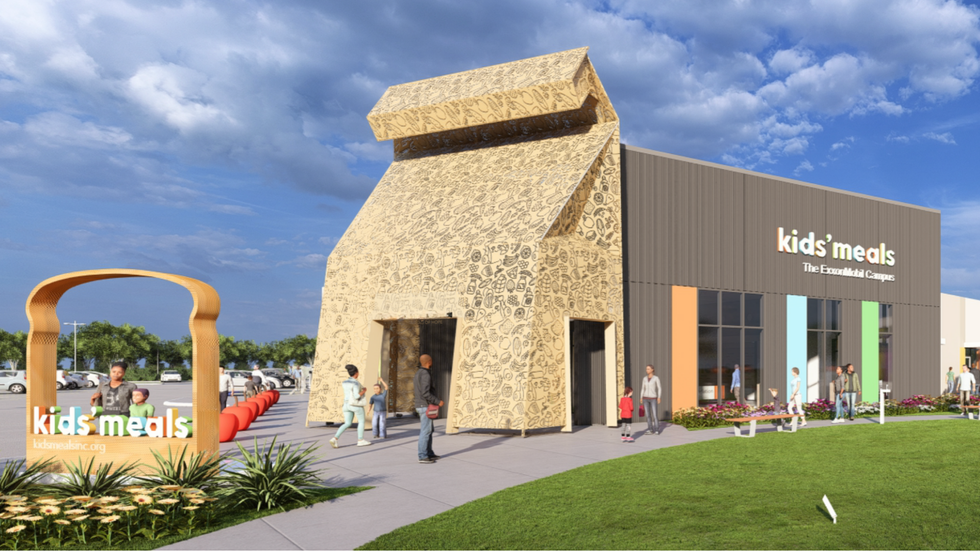 Rendering of new Kids' Meals facility