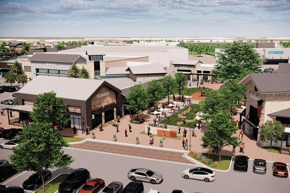 Rendering of Texas Heritage Marketplace