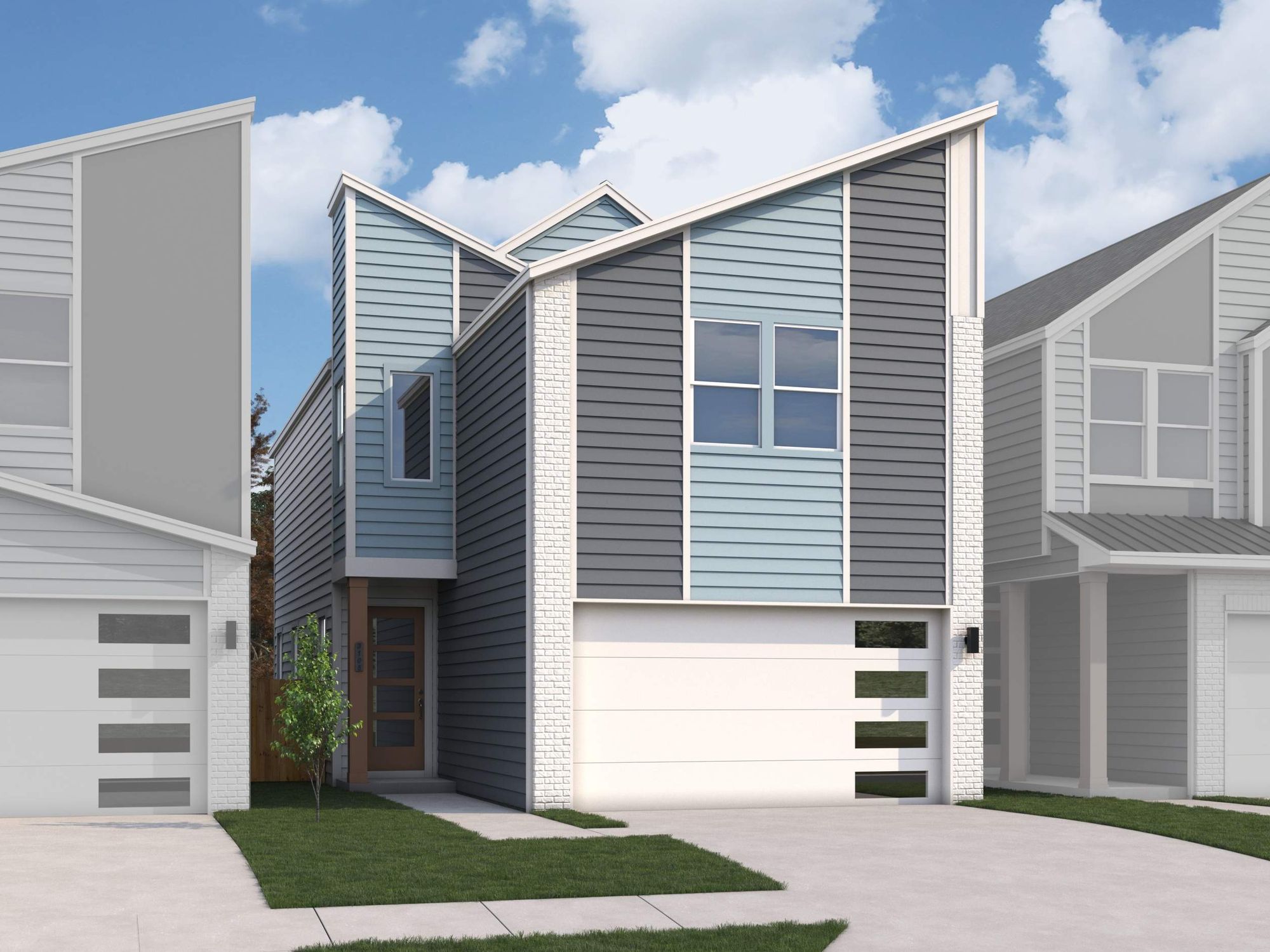 Rendering of the Van Gogh home exterior, part of the new Alicante home community.