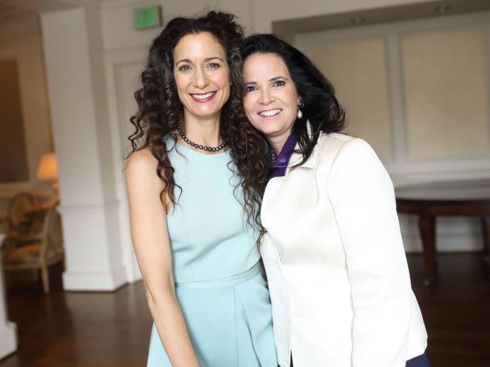 Rene Flood, Anita Wilson at Alzheimer's Association AWARE Luncheon