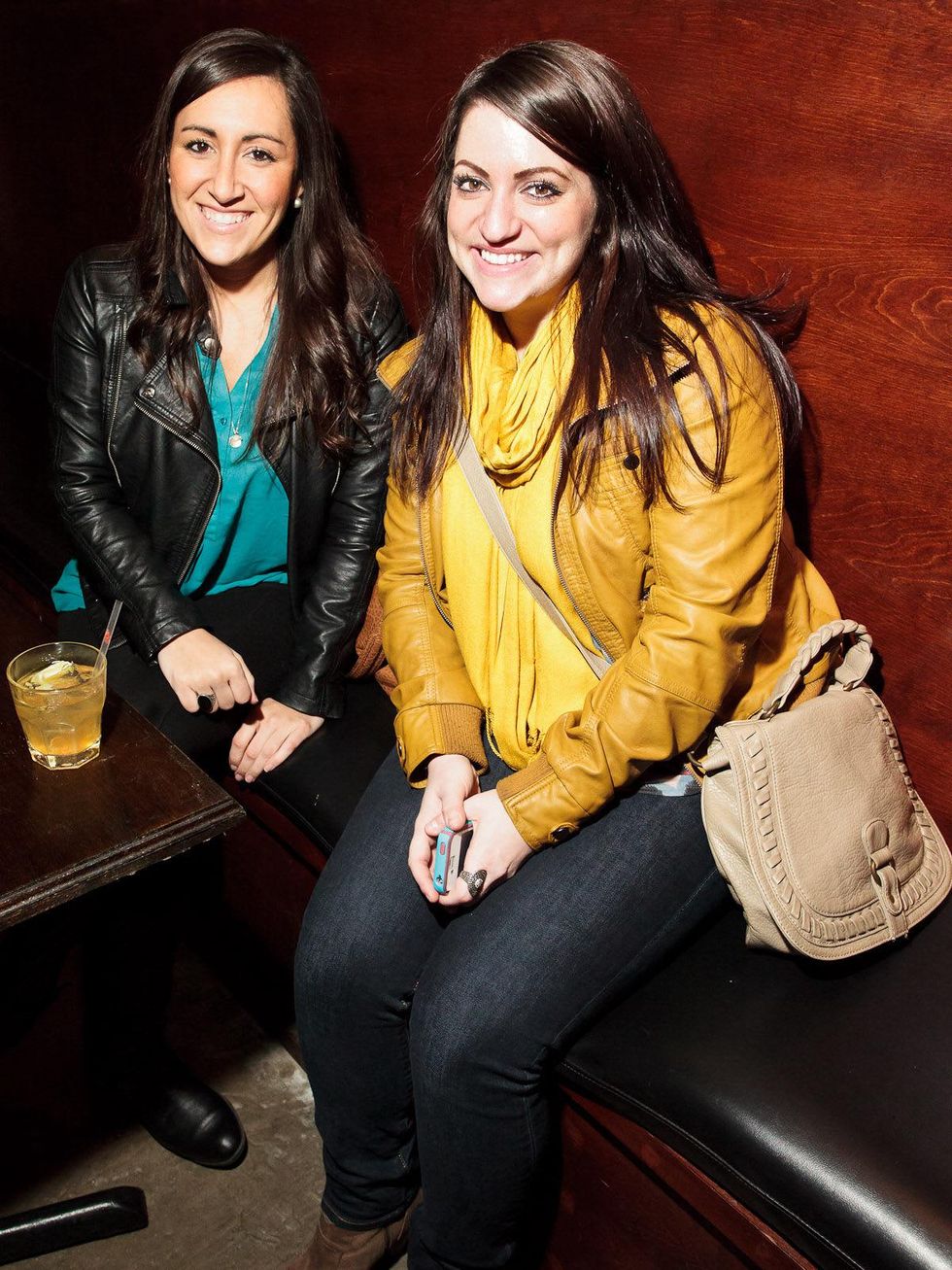 Reserve 101 anniversary party, January 2013, Adrienne Joseph, Christa Cassata
