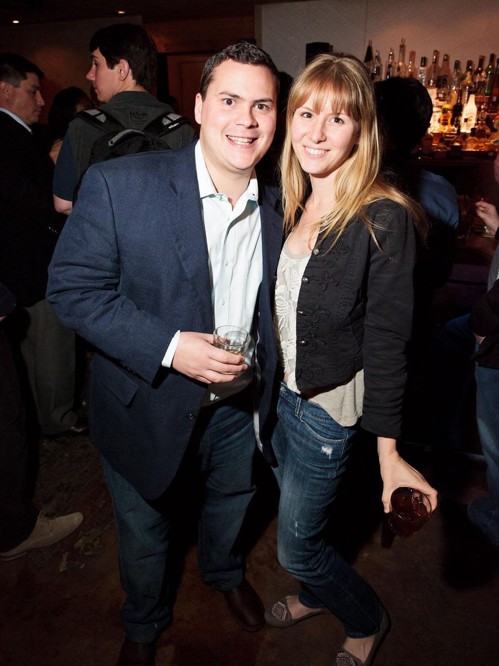 Reserve 101 anniversary party, January 2013, Chip Hight, Ashley Seddon