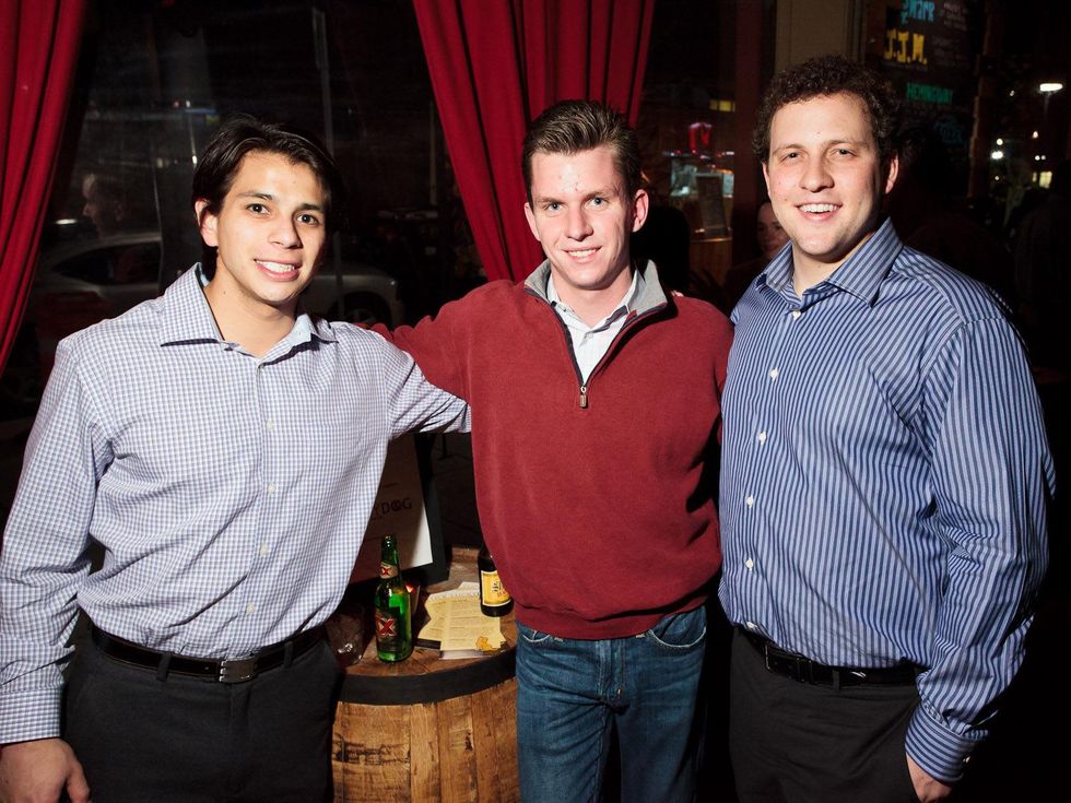Reserve 101 anniversary party, January 2013, Lloyd Loredo, Daniel McCormack, Clay Carter